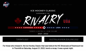 Icehockeyclassic.com.au thumbnail