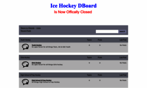 Icehockeydboard.com thumbnail