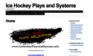 Icehockeyplaysandsystems.wordpress.com thumbnail