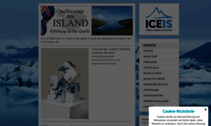 Iceis-gletscherwasser.de thumbnail