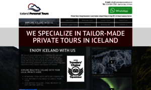 Icelandpersonaltours.is thumbnail