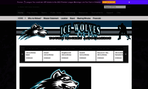 Icewolveshockey.org thumbnail