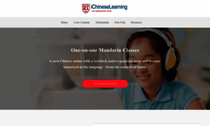 Ichineselearning.com thumbnail