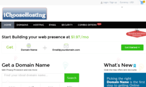 Ichoosehosting.com thumbnail