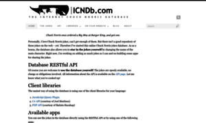 Icndb.com thumbnail