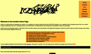 Iconbar.sourceforge.net thumbnail