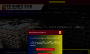 Iconcommercecollege.in thumbnail