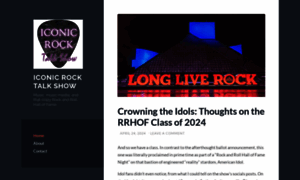 Iconicrocktalkshow.wordpress.com thumbnail