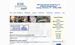 Icse2008.org thumbnail