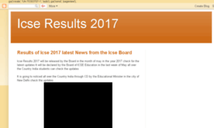 Icseresults2016.blogspot.in thumbnail