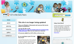 Ictearlyyears.e2bn.org thumbnail