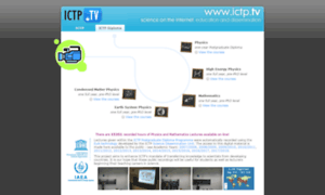 Ictp.tv thumbnail