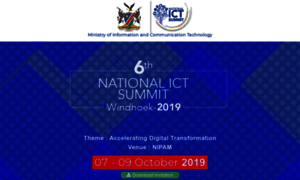 Ictsummit.gov.na thumbnail