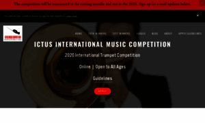 Ictusmusiccompetition.com thumbnail