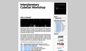 Icubesat.org thumbnail
