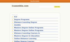 Icuzambia.com thumbnail