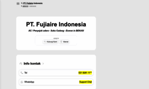 Id1674486-pt-fujiaire-indonesia.contact.page thumbnail