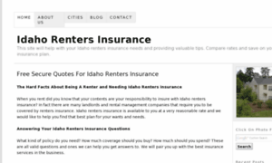 Idaho-renters-insurance.com thumbnail