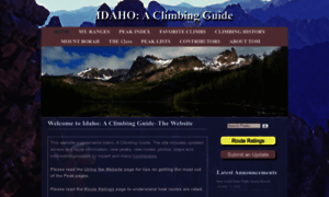 Idahoaclimbingguide.com thumbnail