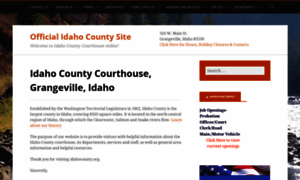 Idahocounty.org thumbnail