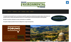 Idahoenvironmentalforum.org thumbnail