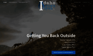 Idahosportsandspine.com thumbnail