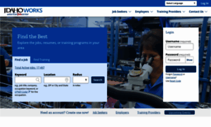 Idahoworks.gov thumbnail