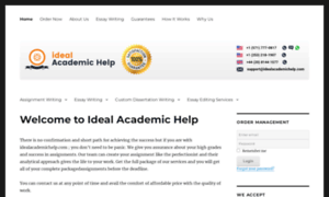 Idealacademichelp.com thumbnail