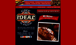 Idealcafepizza.com thumbnail