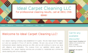 Idealcarpetcleaner.com thumbnail