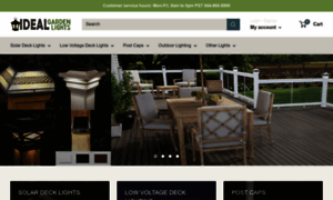 Idealgardenlights.com thumbnail