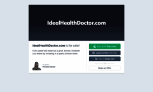 Idealhealthdoctor.com thumbnail