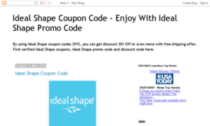 Idealshapecouponcode.blogspot.in thumbnail