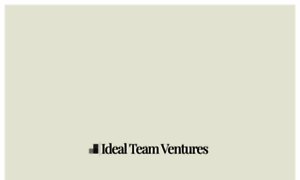 Idealteamventures.com thumbnail