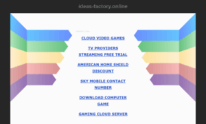Ideas-factory.online thumbnail