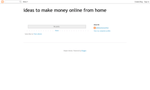 Ideas-to-make-money-online-from-home.blogspot.com thumbnail