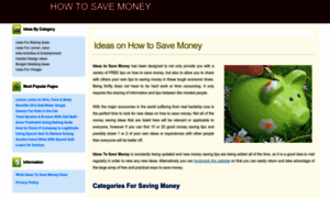 Ideas-to-save-money.com thumbnail