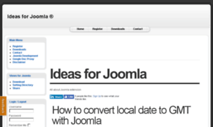 Ideas.forjoomla.net thumbnail