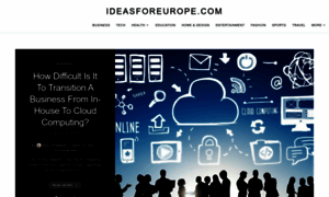 Ideasforeurope.com thumbnail