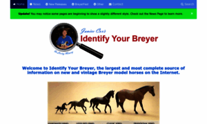 Identifyyourbreyer.com thumbnail