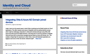 Identityandcloud.com thumbnail