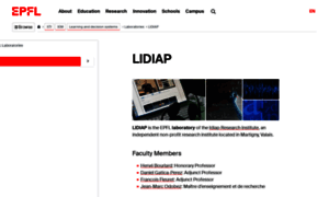 Idiap.epfl.ch thumbnail