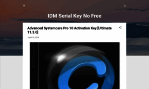 Idmserialkeyno.blogspot.com thumbnail