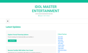 Idolmaster-sls.biz thumbnail