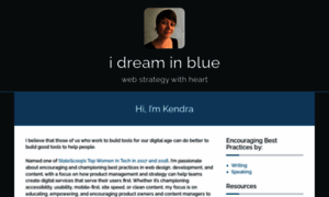 Idreaminblue.com thumbnail