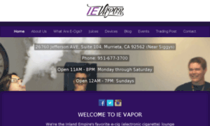 Ie-vapor.com thumbnail