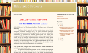 Ieee2016projects.blogspot.in thumbnail