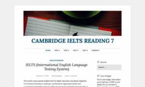 Ieltsreadingsite.wordpress.com thumbnail