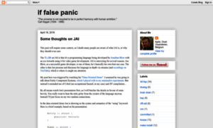 If-false-panic.blogspot.com thumbnail