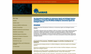 Ifaamas.org thumbnail